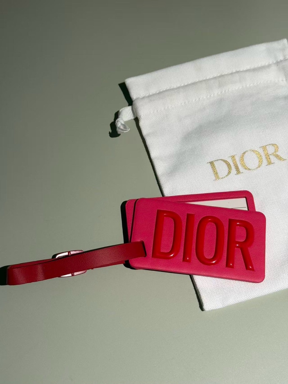 Dior Beauty Luggage Tag